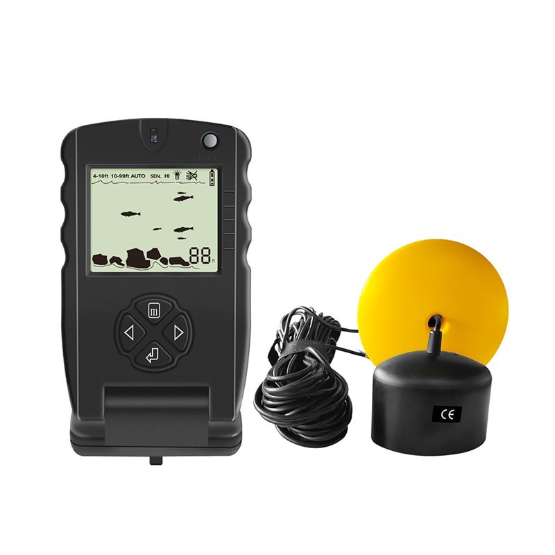 Fish Finder Transducer - Nowy przenośny echosonda do poznawania ryb,