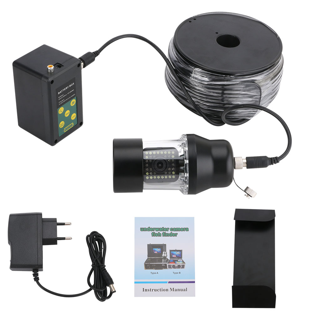 Underwater Camera - Rejestrator DVR 9 cali, kamera wędkarska