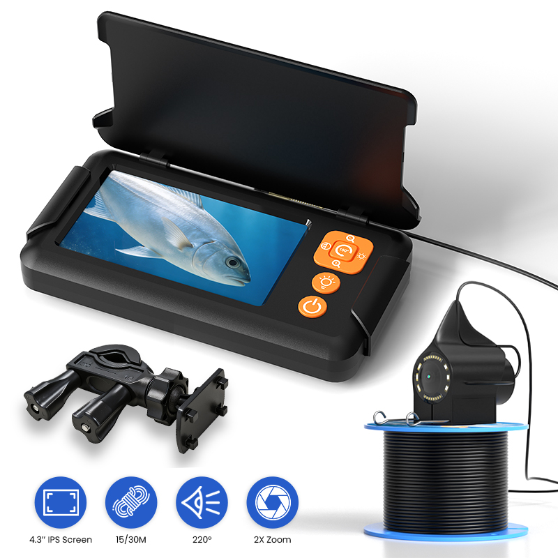 Kamera wędkarska z ekranem 4,3 – Fishing Camera recenzja i cena