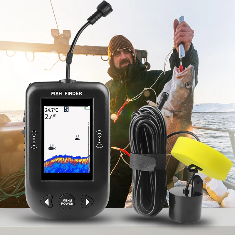 Sonda wędkarska Erchang XF03,  – Fish Finder Transducer recenzja i cena