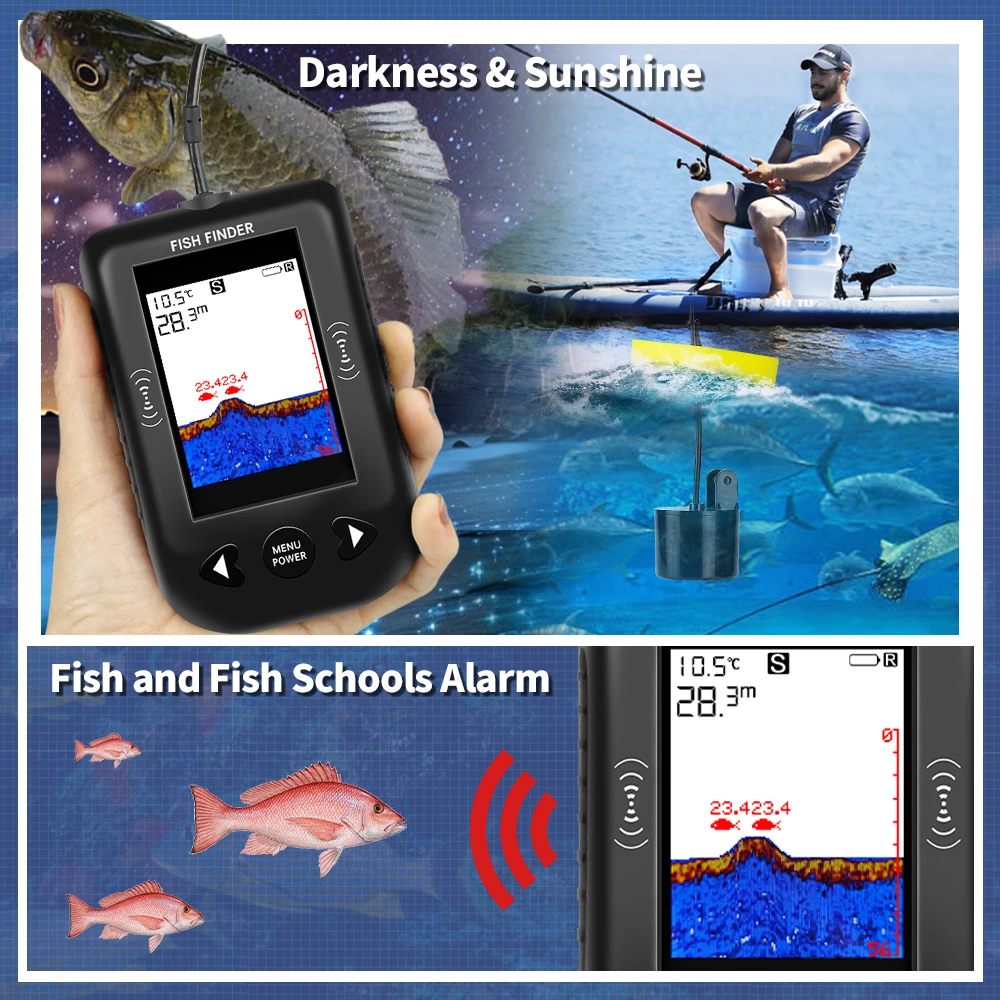 Sonda wędkarska Erchang XF03,  – Fish Finder Transducer recenzja i cena