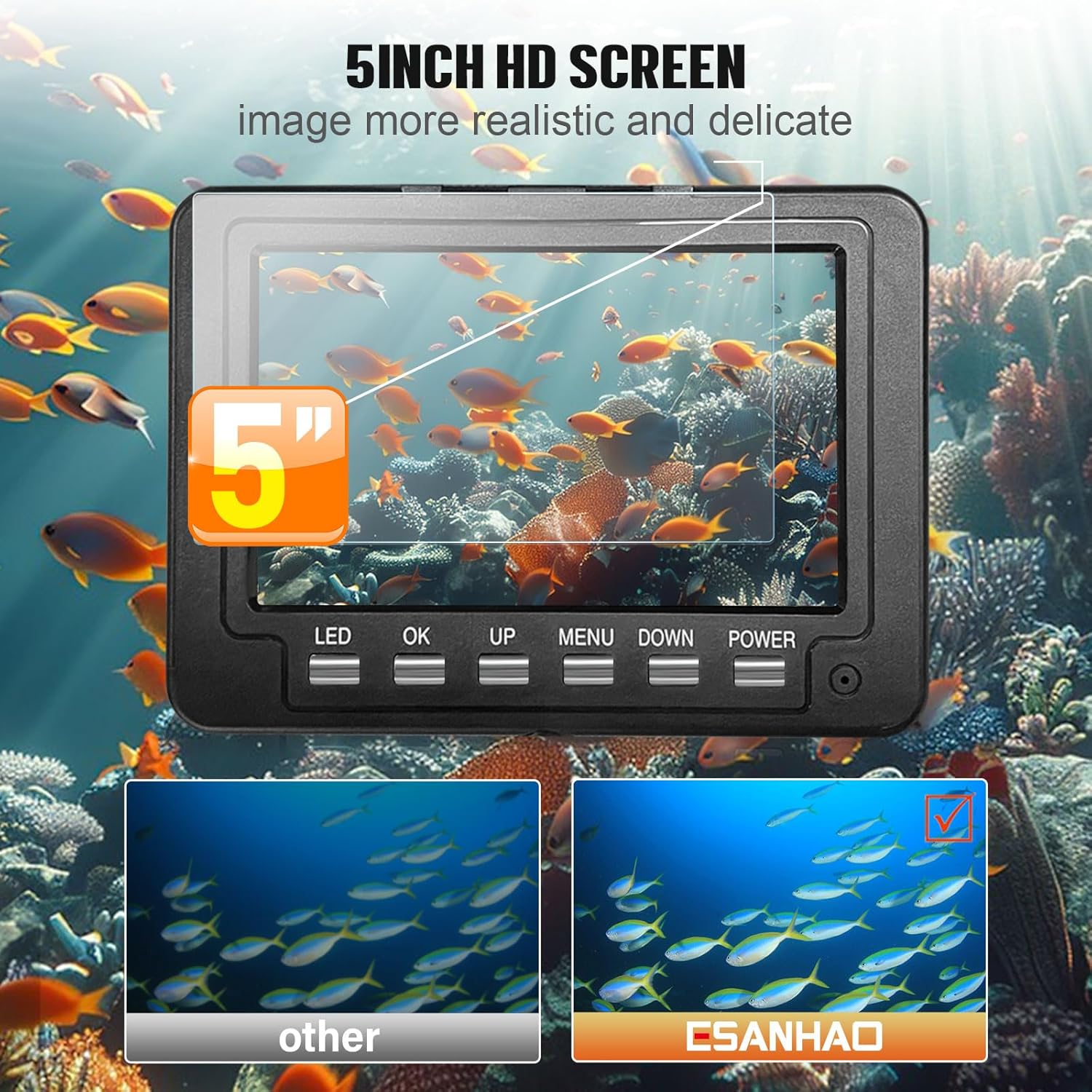 Podwodna kamera wędkarska - ak – Fish Finder Portable recenzja i cena