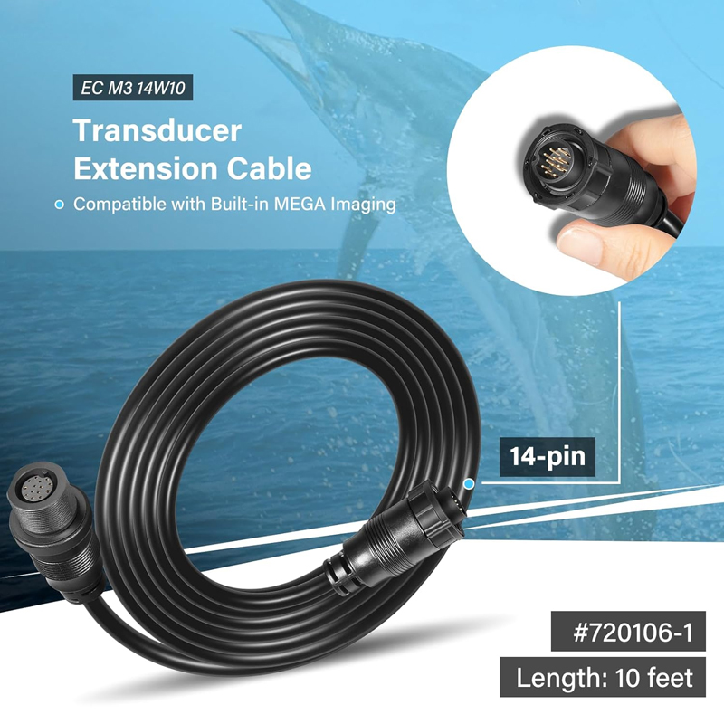 Przedłużacz przetwornika 3m (1 – Fish Finder Transducer recenzja i cena