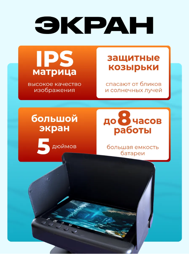 Przenośny 5-calowy monitor AHD – Fish Finder Portable recenzja i cena