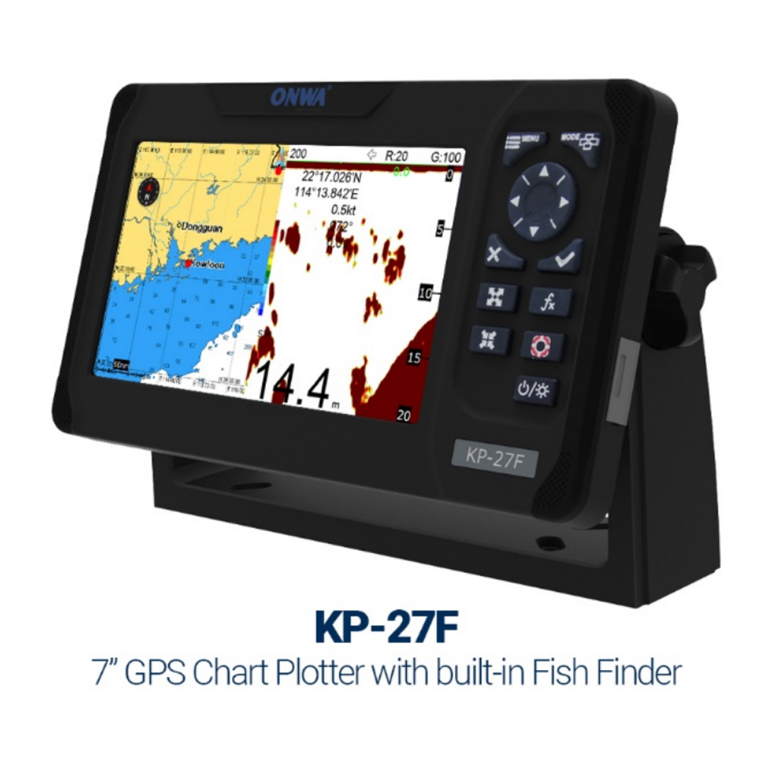 ONWA KP-27F 7-calowy morski pl – Fish Finder Transducer recenzja i cena