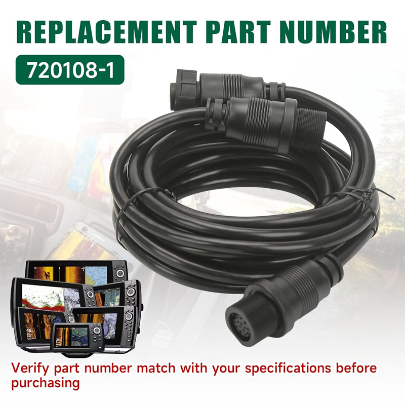 Kabel adapter do echosond 14 M – Fish Finder Transducer recenzja i cena